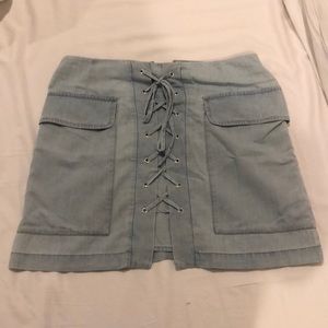 Denim skirt